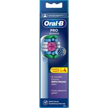 Oral-B Şarjlı Diş Fırçası Yedek Başlığı 3D White X-Filament 4 Adet Ürün