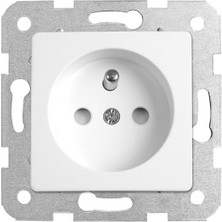 Viko Linnera Beyaz Ups Priz Çerçevesiz Viko