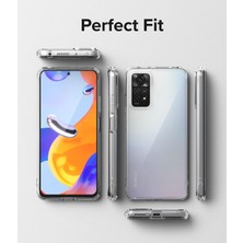 Novatis Xiaomi Redmi Note 11 Pro / 12 Pro 4g Uyumlu 3D Kamera Korumalı Sararmaz Darbe Emici Şeffaf Kapak