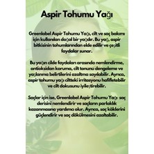 Green Label Aspir Tohumu Yağı Soğuk Sıkım %100 Doğal Ve Saf 180ml