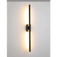 Avizen Lighting Project Modern Dekoratif LED Duvar Aplik Uzun Çubuk LED Tekli 80 cm Günışığı