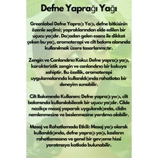 Green Label Defne Yaprağı Yağı %100 Doğal Ve Saf 10ml