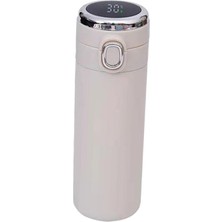 Cosy Zone Termal Şişe Sıcaklık Göstergesi 420ML Çay Drinkware Vakum Yalıtımlı Bardak Beyaz (Yurt Dışından)