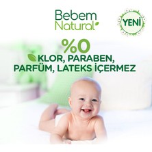 Bebem Natural Bebek Bezi 1 Beden Yenidoğan Aylık Fırsat Paketi 200 Adet