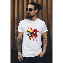 Populus Xmen Deadpool Film T-Shirt