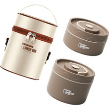 Lunch Box Kamp Çalışması Için 2 Yalıı Öğle Ği Kapları (Yurt Dışından)