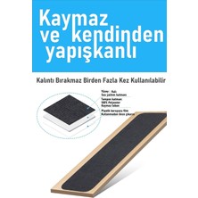 Stepmat Halifleks Yapışkan Tabanlı Merdiven Basamak Paspası Rip Halı Kaymaz Tabanlı / Adet Olarak Satılır