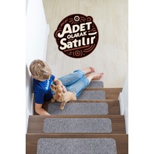 Stepmat çelik halı kaydırmaz taban gri