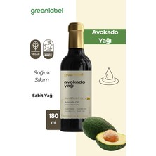 Green Label Avokado Yağı Soğuk Sıkım %100 Doğal Ve Saf 180ml