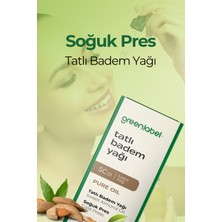 Green Label Tatlı Badem Yağı Soğuk Sıkım %100 Doğal Ve Saf 50ml