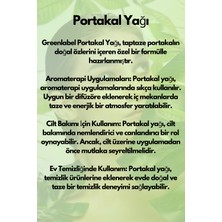 Green Label Portakal Yağı Soğuk Sıkım %100 Doğal Ve Saf 20ml