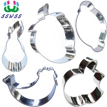Lianghao Shopb H272 Stili Elma, Muz, Limon, Ananas, Çeşitli Sebze ve Meyve Kurabiye Kalıpları, Fırın Kalıpları, Pasta Dekorasyon Fondan Araçları - (Yurt Dışından)