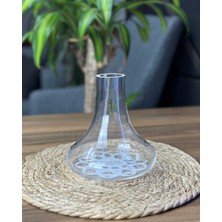 Wow Legend Vikings Gri Dekorlu Cam Şise