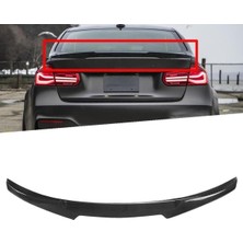 AutoVision Bmw 3 Serisi F30 M4 Spoiler Profesyonel Fırın Boyalı Piano Black