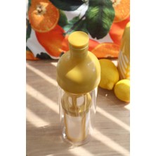 Mujo Coffee Soğuk Soğuk Kahve Demleme Filtreli Şişe, Sarı , 650 Ml, Cold Brew