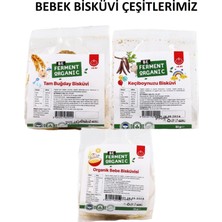 Beferment Organik Bebe Bisküvisi 80 gr 3'lü Paket