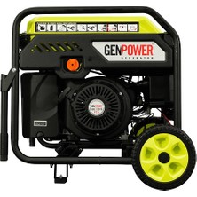 Genpower Marka Gbg 110 Ie Model 11 Kva, Benzinli, Marşlı, Tekerlekli, Monofaze Inverter Portatif Jeneratör