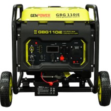 Genpower Marka Gbg 110 Ie Model 11 Kva, Benzinli, Marşlı, Tekerlekli, Monofaze Inverter Portatif Jeneratör