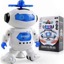 Dans Eden Robot Pervaneli Sesli Işıklı 20 cm