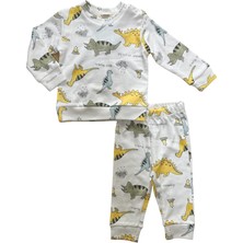 Has Kids Zürafa Desenli Uzun Kollu Erkek Bebek Takımı