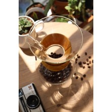 Aloha Ahşap Tutamaçlı Chemex 800ML 6 Bardak