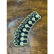 22X7 cm Inci ve Yaş Işleme Dikiş Arma Aplike