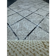 Merinos Kaymaz Taban Yıkanabilir Kesme Yolluk Vizon