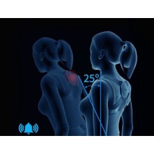 Premium Özel Üretim Ayarlanabilir Unisex Sensörlü Titreşimli USB Şarjlı Dik Duruş Korsesi