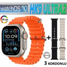 Tekno Trust 6 Ay Hk9 Ultra 2 Max Plus 2024 Yeni Model(Watchos 10 Işletim Sitemi Chatgpt Amoled 4K Ekran) Çok Re