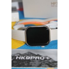 Tekno Trust Turuncu Hk9 Pro Plus Full Hd Amoled Ekran 2.2 Inç 2 Kordonlu Android ve Ios Destekli 49 mm Iki Renk