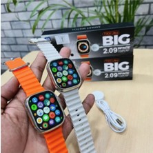 Tekno Trust Gri Yeni Nesil Watch 8 T900 Ultra  Ios/android Uyumlu 49MM Kordon Hediyeli 6 Ay Ithalatçı Garantil