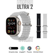 Tekno Trust Çok Renkli HW69 Ultra 2 49MM 2.1 Inç Amoled Ekran Dinamik Ada/pusula/chat Gpt Watch Ultra 2 Akıllı