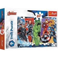 The Avengers Invıncıble 60 Parça Çocuk Puzzle Yapboz