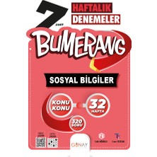 Günay Yayınları 7. Sınıf Bumerang 32 Hafta Deneme Sosyal Bilgiler - Hız Yayınları 7. Sınıf Fen Bilimleri Soru Bankası