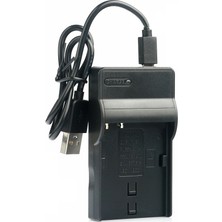 Canon Cb-2ly USB Şarj Cihazı Canon Nb-6l ve Nb-6lh Batarya Uyumlu Şarj Aleti Powerbanktan Şarj