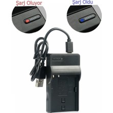 Canon Cb-2ly USB Şarj Cihazı Canon Nb-6l ve Nb-6lh Batarya Uyumlu Şarj Aleti Powerbanktan Şarj