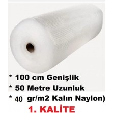 Hbnc ( 40 Gram ) 2 Adet 100 cm X 50 Metre Balonlu Ambalaj Naylonu Pat Pat Baloncuklu Havalı Pıt Pıt (Koli Bandı Hediye)