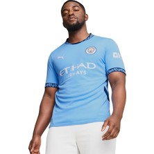 Puma Manchester City Fc 2024/25 Iç Saha Erkek Mavi Futbol Forması 77507501