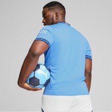 Puma Manchester City Fc 2024/25 Iç Saha Erkek Mavi Futbol Forması 77507501