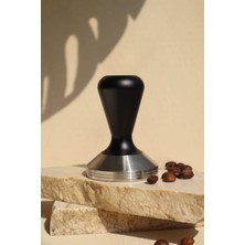 Mujo Coffee Tamper 58MM Siyah Saplı