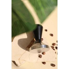 Mujo Coffee Tamper 58MM Siyah Saplı