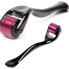Titanyum Uçlu 540 Iğneli Derma Roller 0.5 mm Iğne Cilt Yüz Vücut Yenileme Masaj Aleti