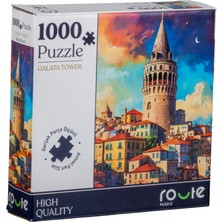 1000 Parça Galata Tower Puzzle  48 x 68 cm