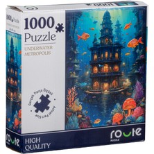 1000 Parça Underwater Metropolıs Puzzle 48 x 68 cm