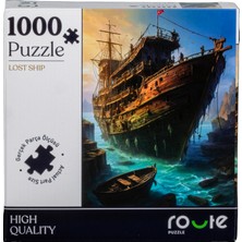 1000 Parça Lost Shıp Puzzle 48 x 68 cm