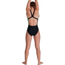 Speedo Kadın Yüzücü Mayosu Plmt Pbck Af Black/grey 8-06187C515 Yzm