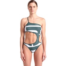Arena Swimsuitalysingle Shoulder Kadın Yüzücü Mayo 007049616