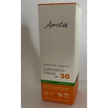 Aprotie Sunscreen Cream Organik Güneş Kremi Spf 30