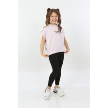 Toontoy Kids Toontoy Kız Çocuk Never Means Now Baskılı T-Shirt