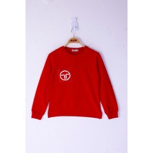 Toontoy Kids Toontoy Kız Çocuk Cebi Arma Baskılı Sweatshirt
